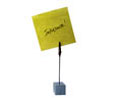 Cubo memo holder con logo Con clip aprieta papeles