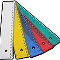 reglas de plastico con logo impreso