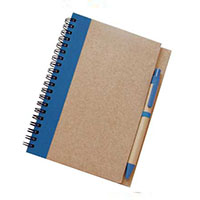 libreta ecologica anotador con logo impreso