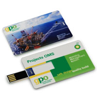 Pendrives tarjeta con logo por Mayor