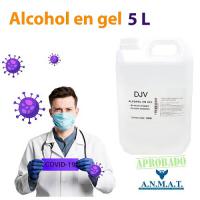 Alcohol en Gel en Bidon de 5 litros